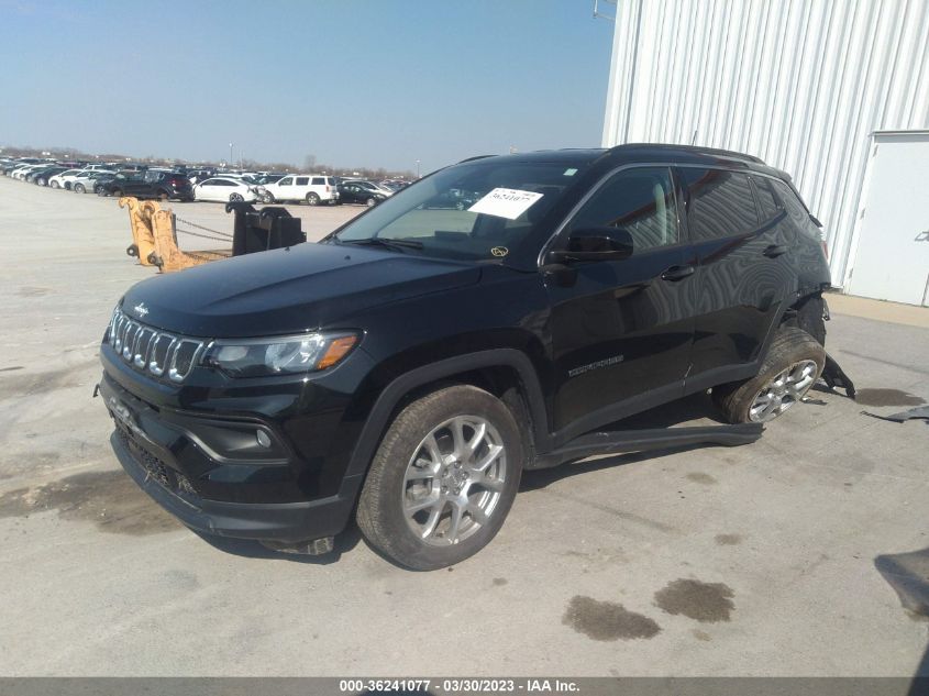 2022 JEEP COMPASS LATITUDE LUX - 3C4NJDFB4NT204572