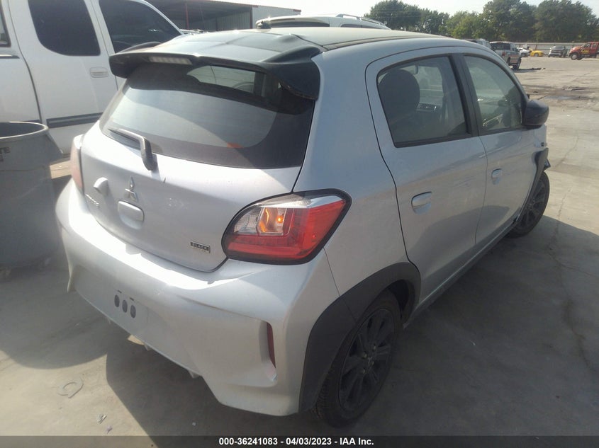 VIN ML32AWHJ4PH000555 2023 MITSUBISHI MIRAGE BLACK EDITION/SE