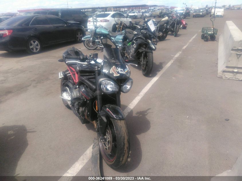 2019 TRIUMPH MOTORCYCLE STREET TRIPLE R - SMTA434D3KT944238