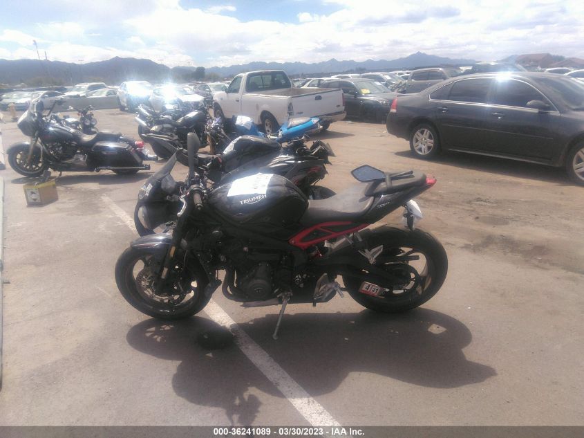 2019 TRIUMPH MOTORCYCLE STREET TRIPLE R - SMTA434D3KT944238