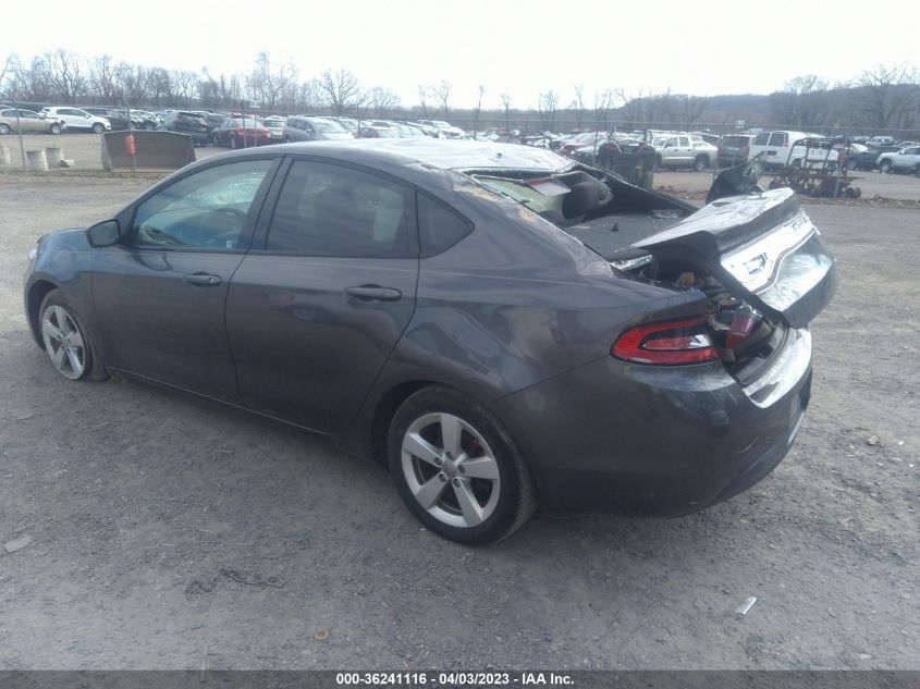 2015 DODGE DART SXT - 1C3CDFBBXFD277165