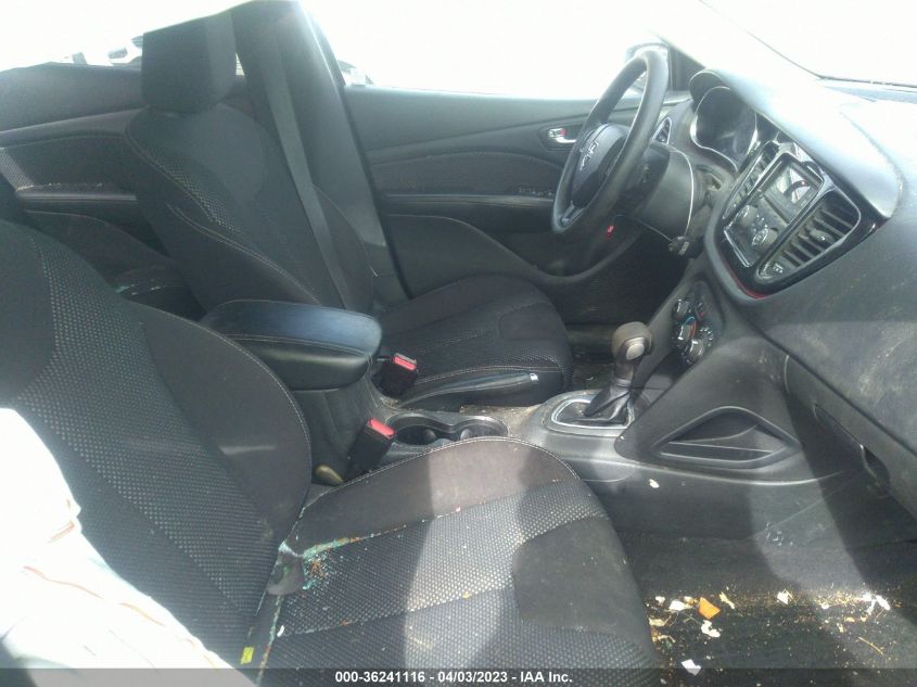 2015 DODGE DART SXT - 1C3CDFBBXFD277165