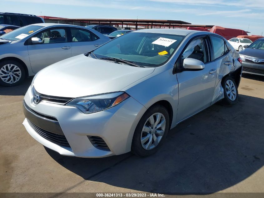 2015 TOYOTA COROLLA L/LE/S/S PLUS/LE PLUS - 2T1BURHE3FC350707