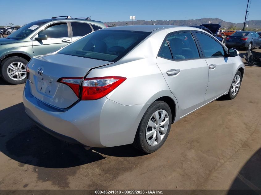 2015 TOYOTA COROLLA L/LE/S/S PLUS/LE PLUS - 2T1BURHE3FC350707