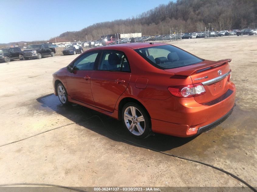 2013 TOYOTA COROLLA S - 2T1BU4EE9DC070214