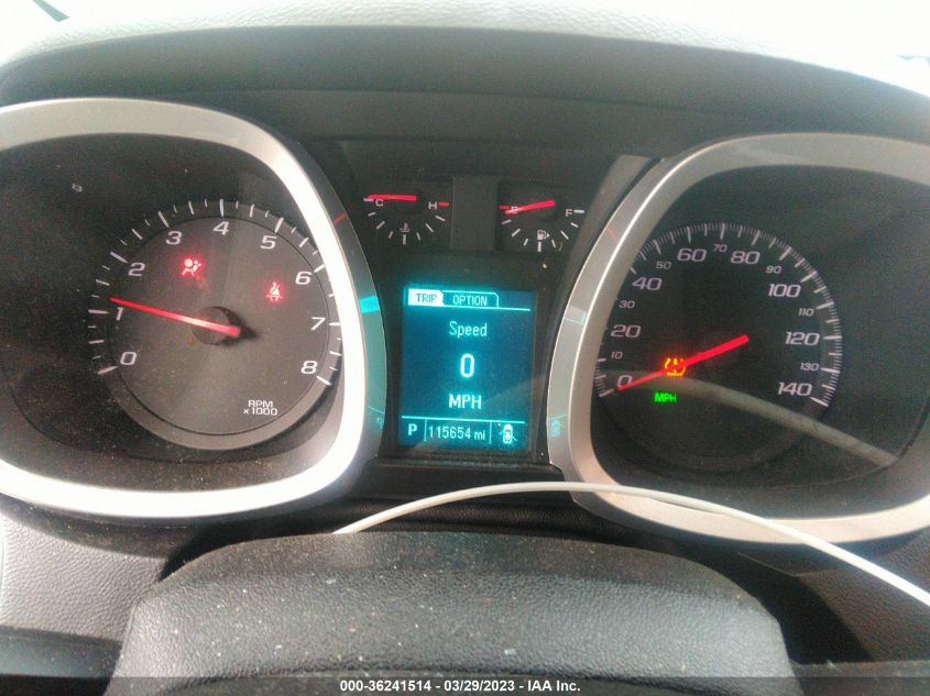 2016 CHEVROLET EQUINOX LT - 1GNALCEK2GZ105126