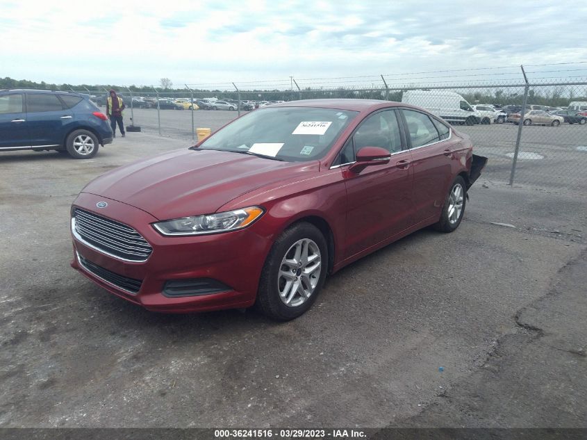 2014 FORD FUSION SE - 3FA6P0HD1ER274804