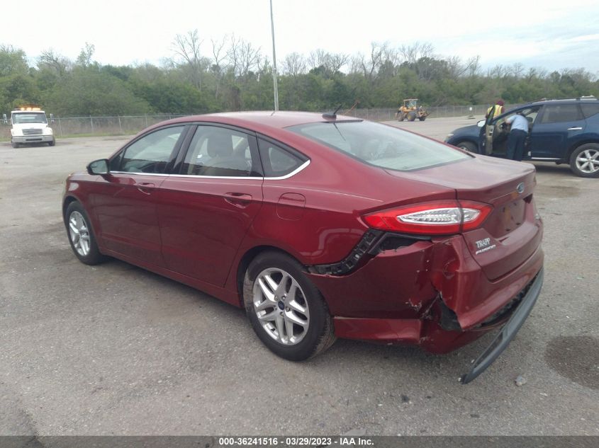 2014 FORD FUSION SE - 3FA6P0HD1ER274804