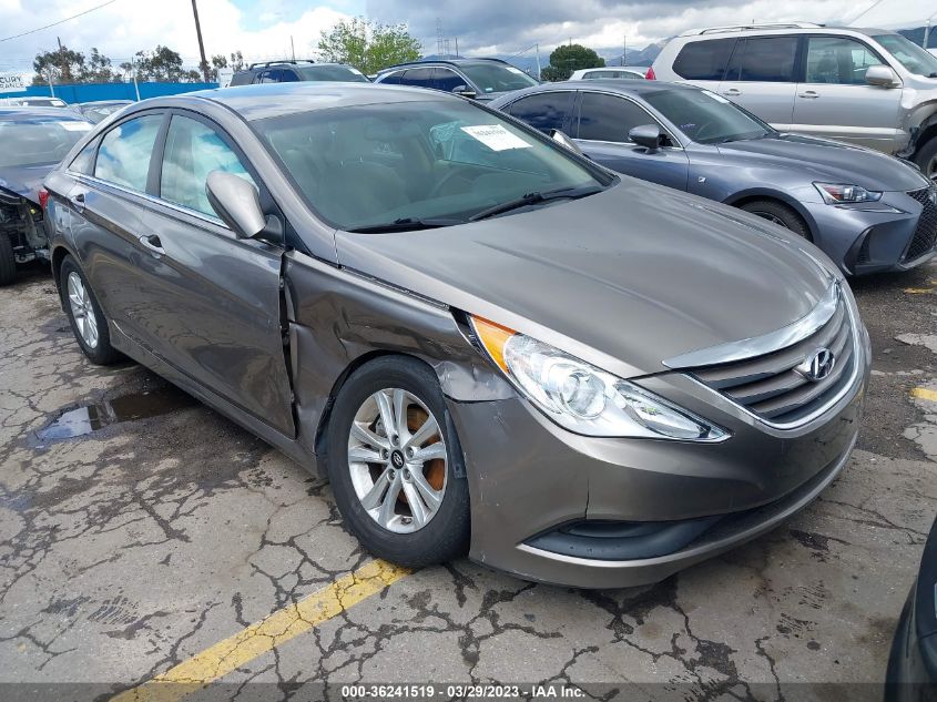 2014 HYUNDAI SONATA GLS - 5NPEB4AC9EH941019