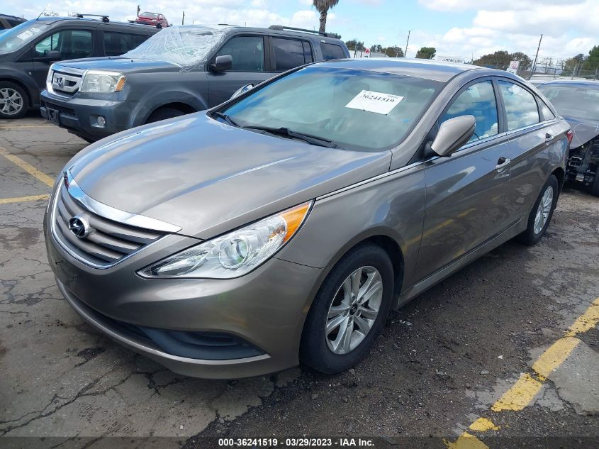 2014 HYUNDAI SONATA GLS - 5NPEB4AC9EH941019