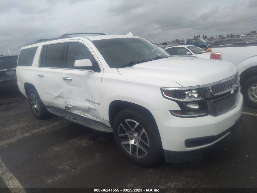 2015 CHEVROLET SUBURBAN LT - 1GNSCJKC0FR636829