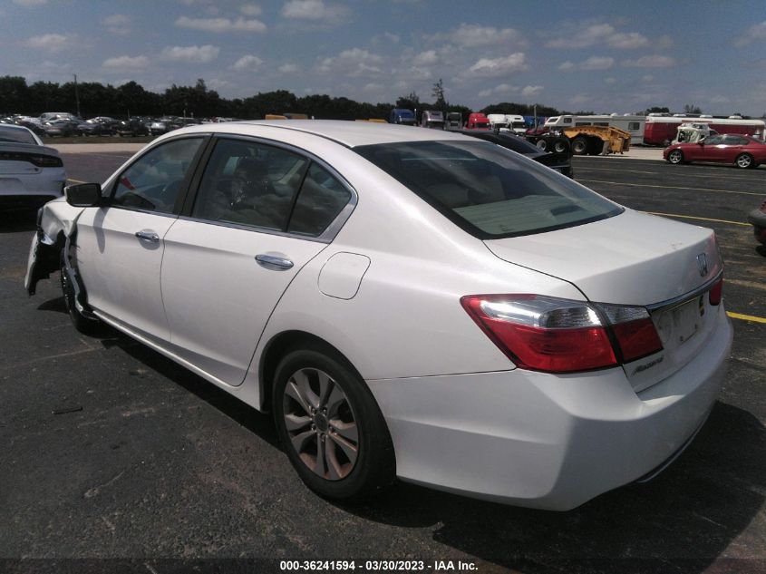2013 HONDA ACCORD SDN LX - 1HGCR2F34DA118893
