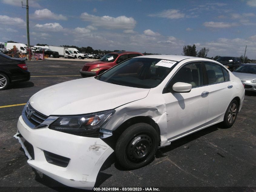 2013 HONDA ACCORD SDN LX - 1HGCR2F34DA118893