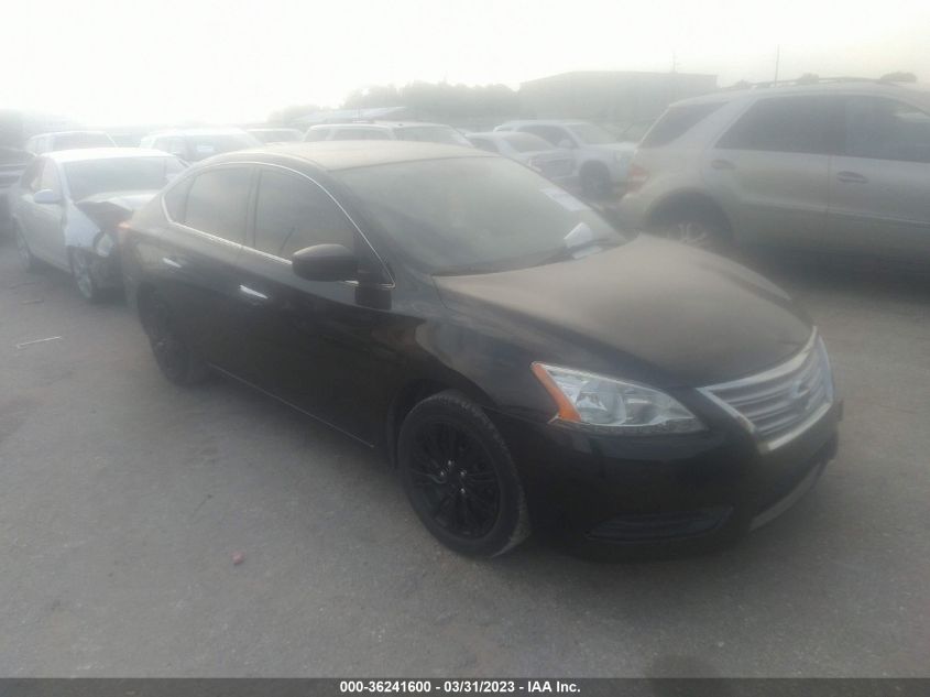 2015 NISSAN SENTRA SR/SL/S/SV/FE+ S - 3N1AB7APXFY240502