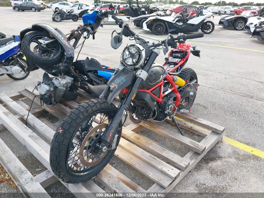 2022 DUCATI SCRAMBLER DESERT SLED ZDMKAFPM0NB005734