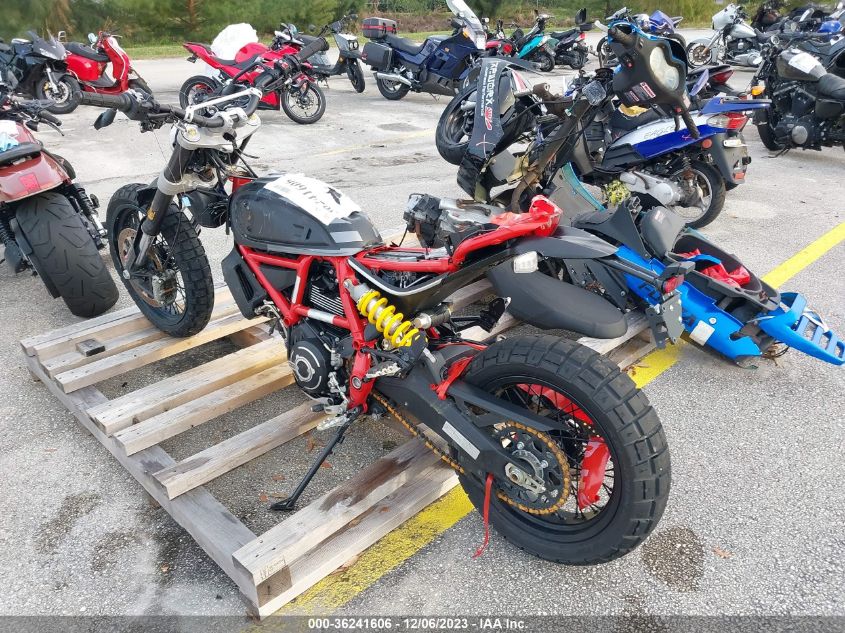 2022 DUCATI SCRAMBLER DESERT SLED ZDMKAFPM0NB005734
