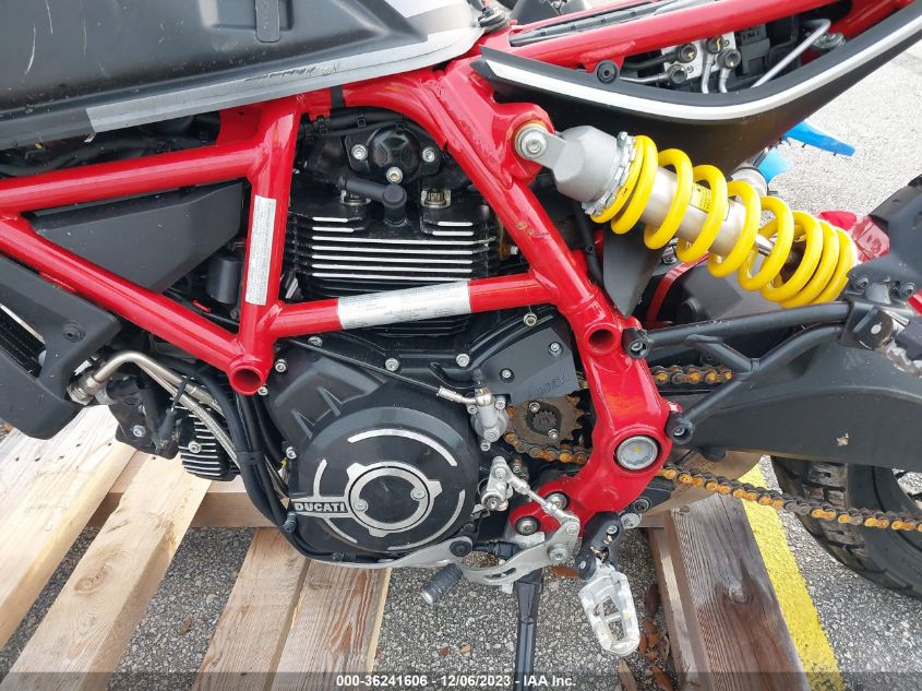 2022 DUCATI SCRAMBLER DESERT SLED ZDMKAFPM0NB005734