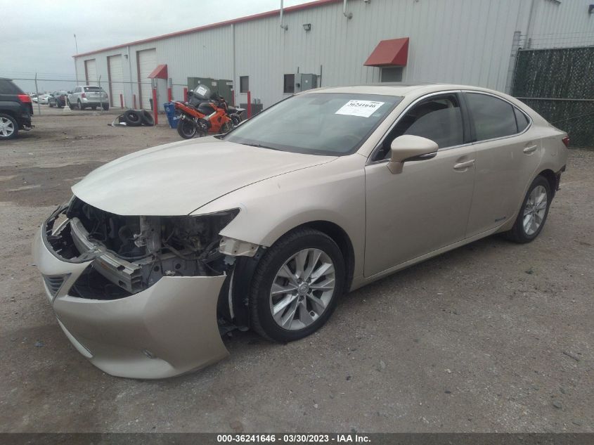 2014 LEXUS ES 300H HYBRID - JTHBW1GG8E2051725
