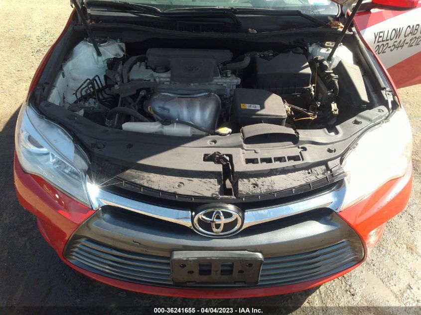 2015 TOYOTA CAMRY XLE/SE/LE/XSE - 4T4BF1FK6FR489531