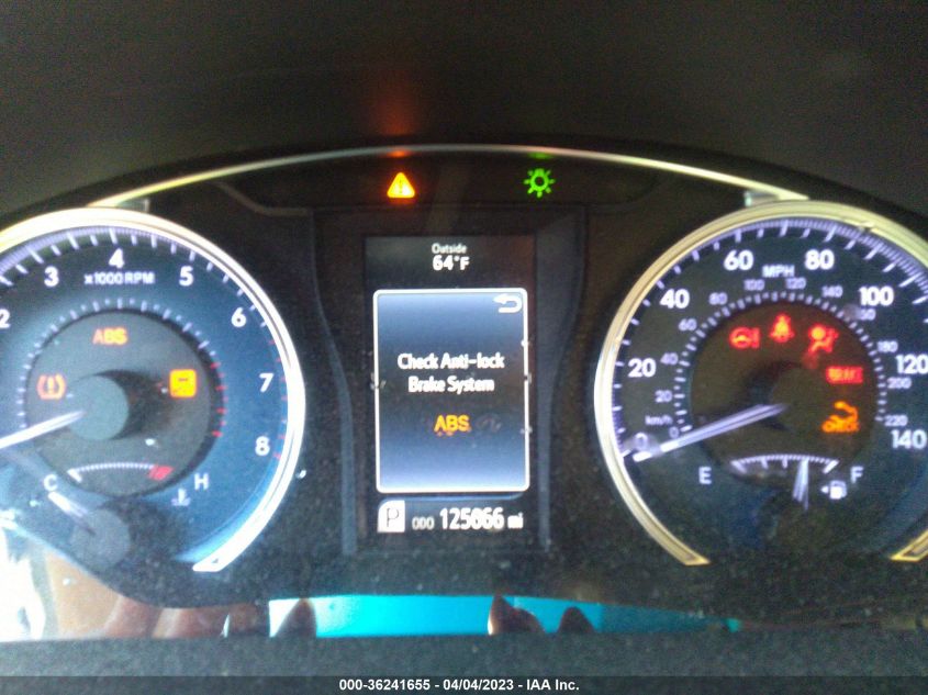 2015 TOYOTA CAMRY XLE/SE/LE/XSE - 4T4BF1FK6FR489531