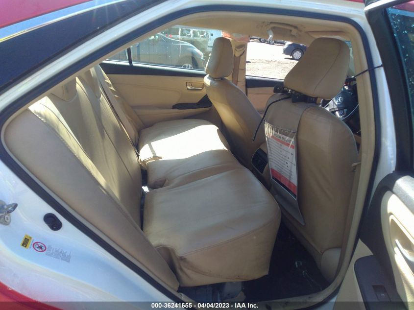 2015 TOYOTA CAMRY XLE/SE/LE/XSE - 4T4BF1FK6FR489531