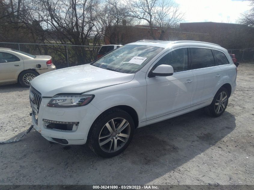 2013 AUDI Q7 3.0L TDI PRESTIGE - WA1VMAFE2DD002909