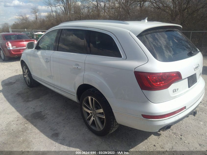 2013 AUDI Q7 3.0L TDI PRESTIGE - WA1VMAFE2DD002909