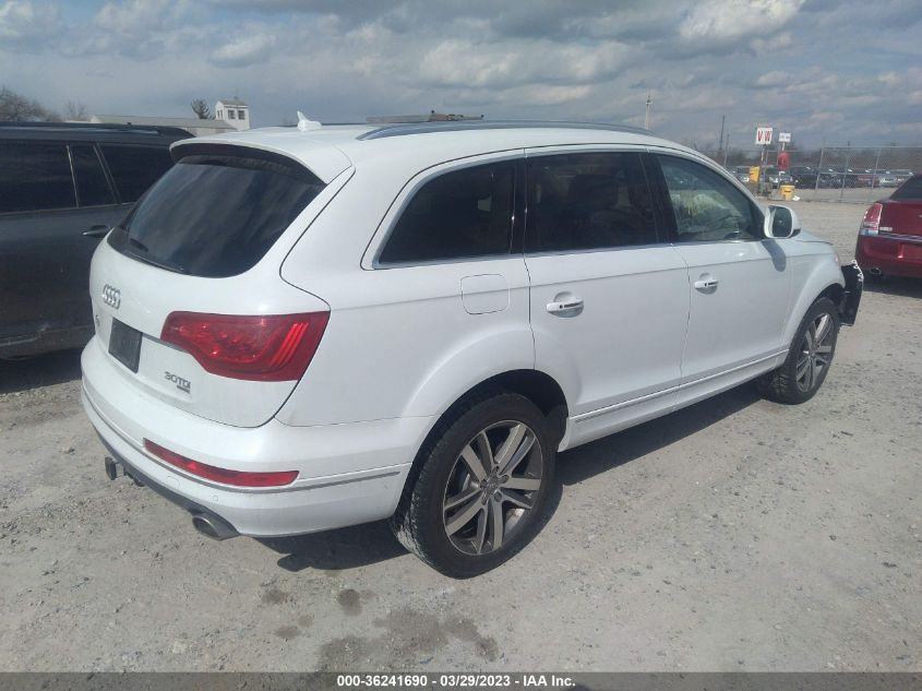 2013 AUDI Q7 3.0L TDI PRESTIGE - WA1VMAFE2DD002909