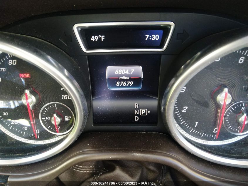 2017 MERCEDES-BENZ GLE - 4JGDA5JB0HA961095