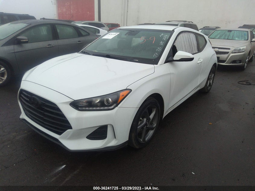 VIN KMHTG6AF1LU024606 2020 HYUNDAI VELOSTER 2.0