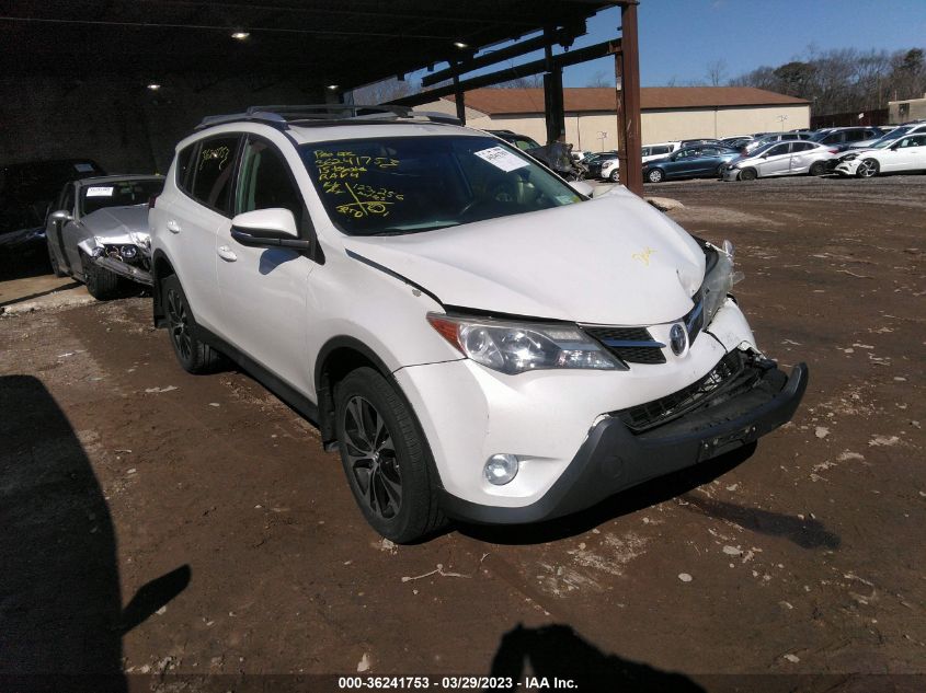 2015 TOYOTA RAV4 LIMITED - 2T3DFREV4FW298369