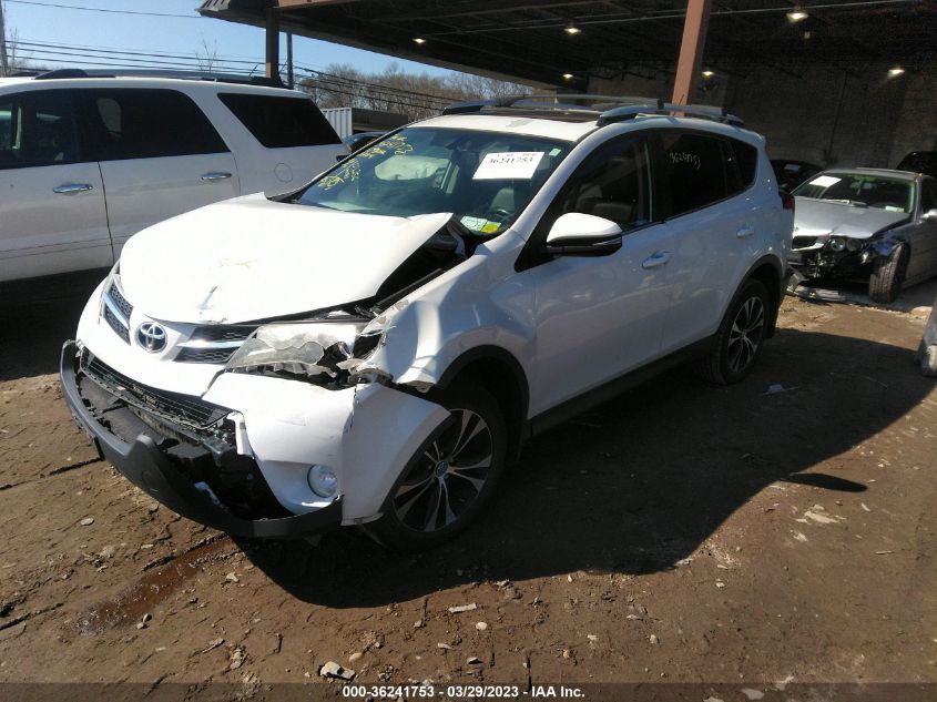 2015 TOYOTA RAV4 LIMITED - 2T3DFREV4FW298369