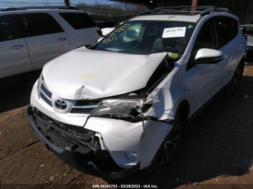 2015 TOYOTA RAV4 LIMITED - 2T3DFREV4FW298369