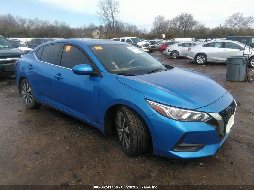 2021 NISSAN SENTRA SV - 3N1AB8CV7MY218617