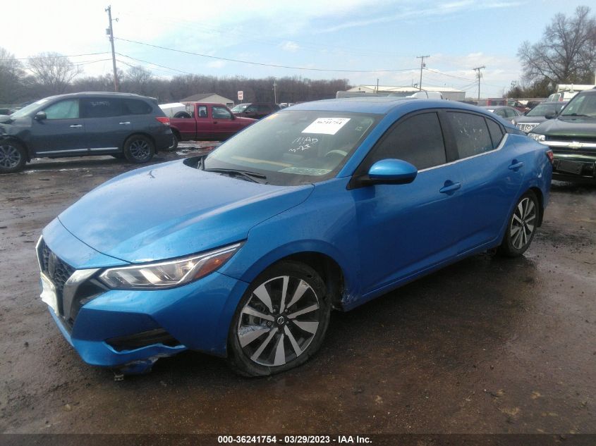 2021 NISSAN SENTRA SV - 3N1AB8CV7MY218617