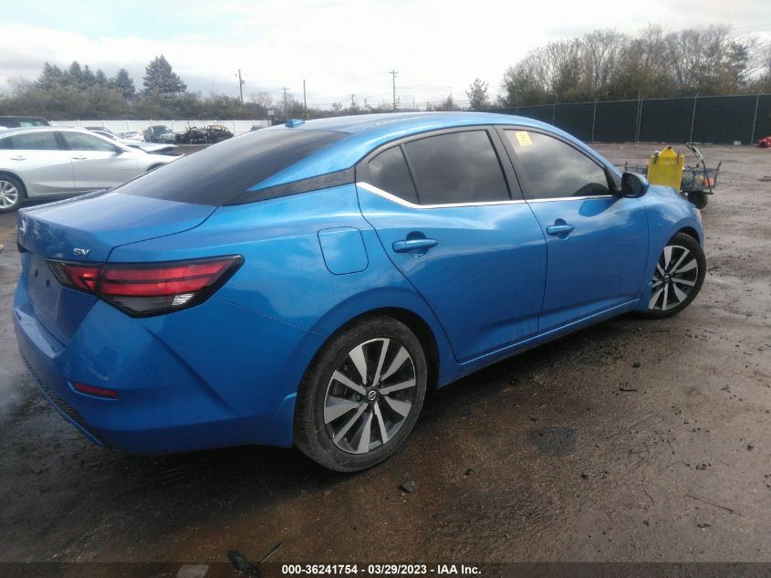 2021 NISSAN SENTRA SV - 3N1AB8CV7MY218617