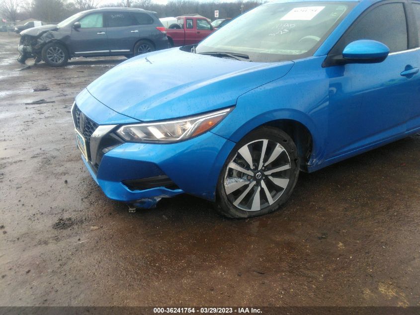 2021 NISSAN SENTRA SV - 3N1AB8CV7MY218617