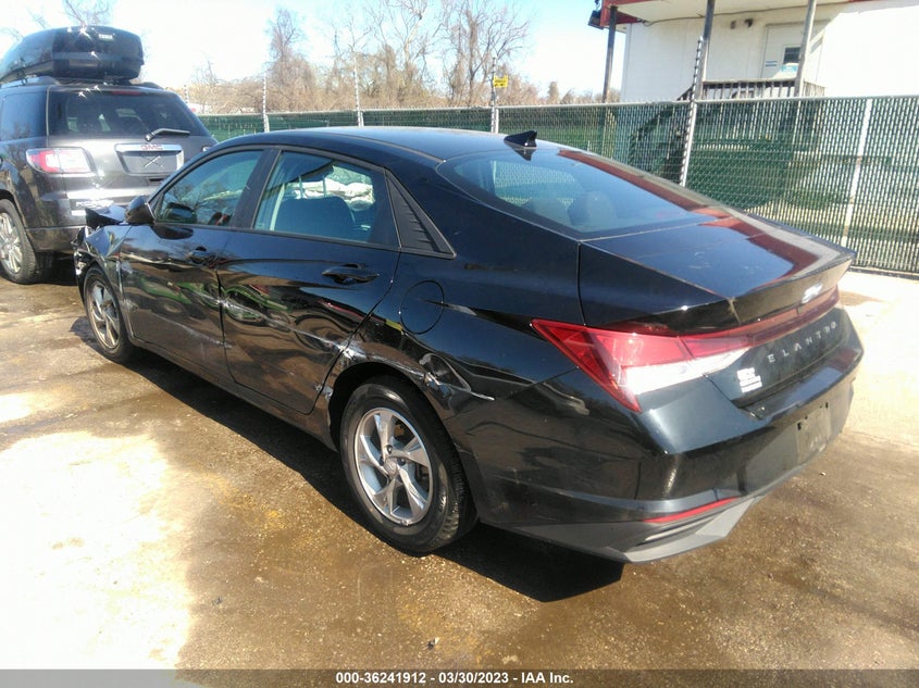 VIN KMHLL4AGXMU165572 2021 HYUNDAI ELANTRA SE