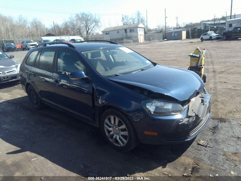 2013 VOLKSWAGEN JETTA SPORTWAGEN S - 3VWPP7AJ4DM648130