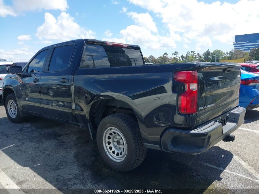 2019 CHEVROLET SILVERADO 1500 WORK TRUCK - 1GCPWAEH3KZ298639
