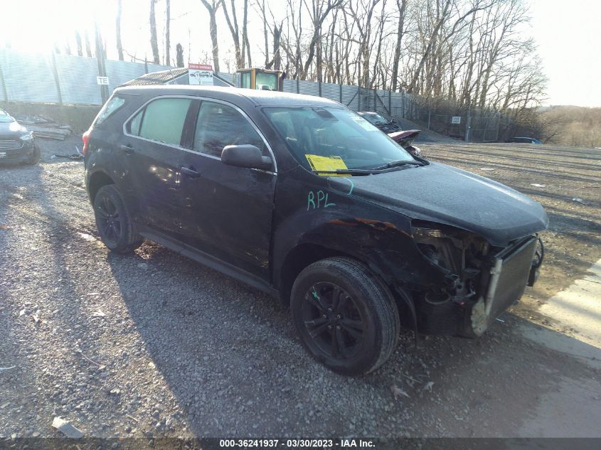 2013 CHEVROLET EQUINOX LS - 2GNALBEK6D6233922