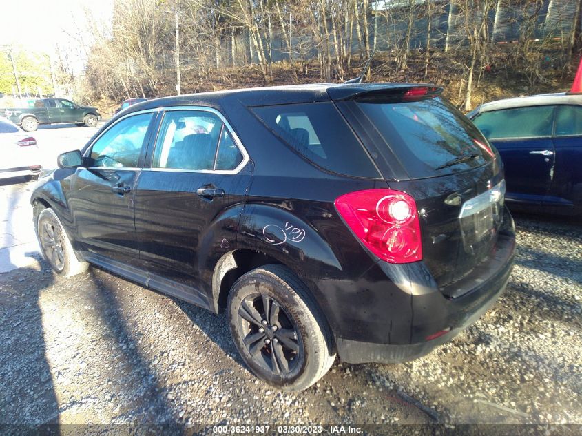 2013 CHEVROLET EQUINOX LS - 2GNALBEK6D6233922