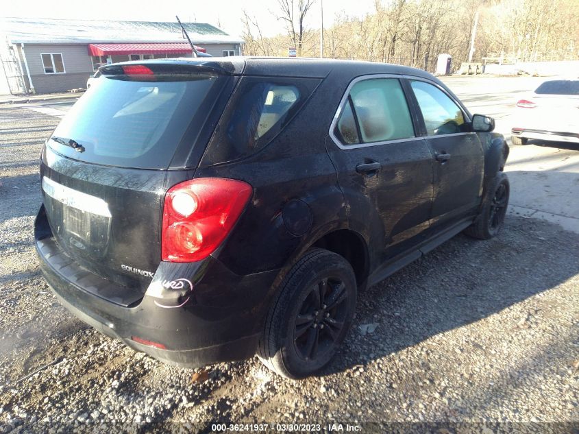 2013 CHEVROLET EQUINOX LS - 2GNALBEK6D6233922