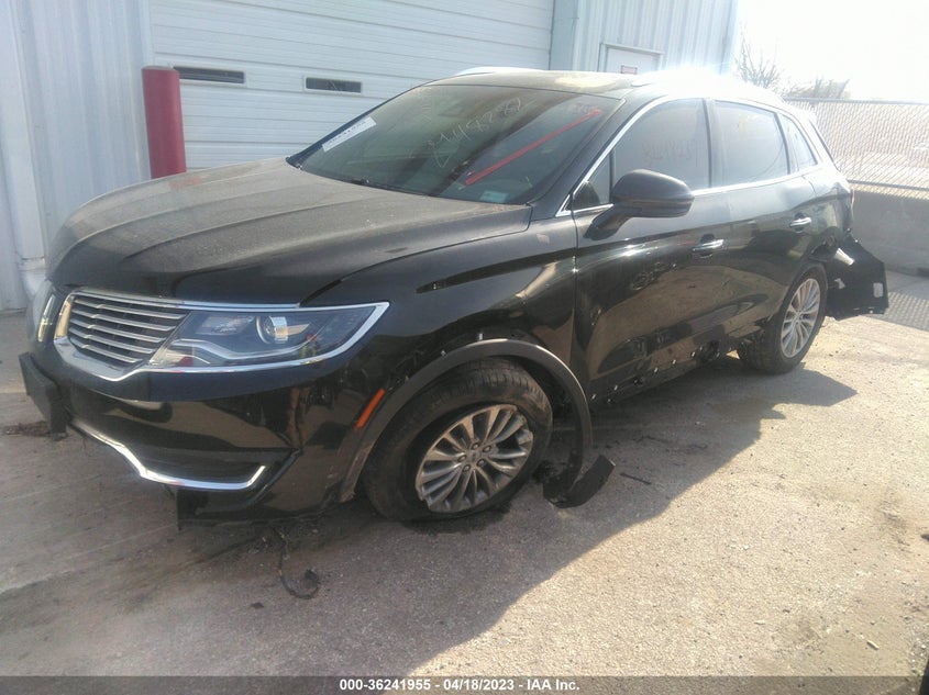 VIN 2LMPJ8KR1JBL22295 2018 LINCOLN MKX SELECT