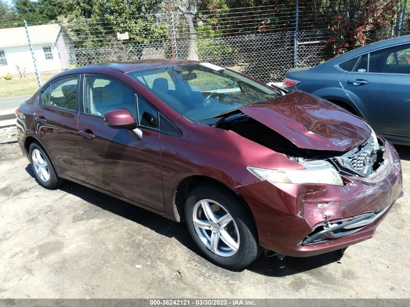 2013 HONDA CIVIC SDN LX - 19XFB2F59DE053845
