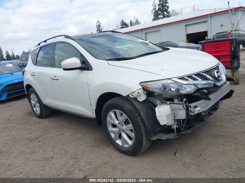2013 NISSAN MURANO SL - JN8AZ1MW4DW309265