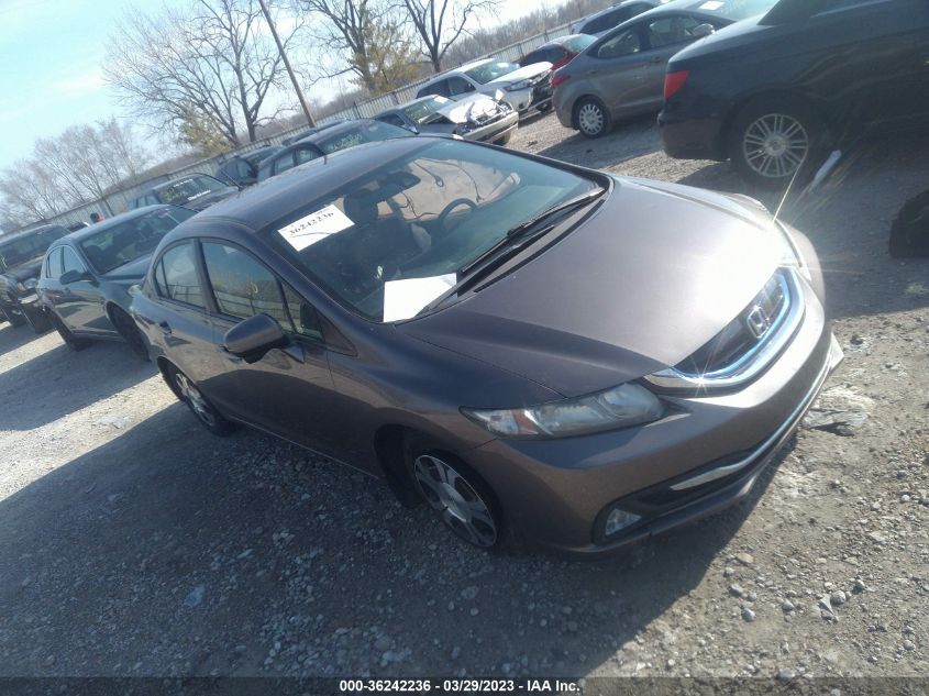 2014 HONDA CIVIC HYBRID - 19XFB4F39EE000462