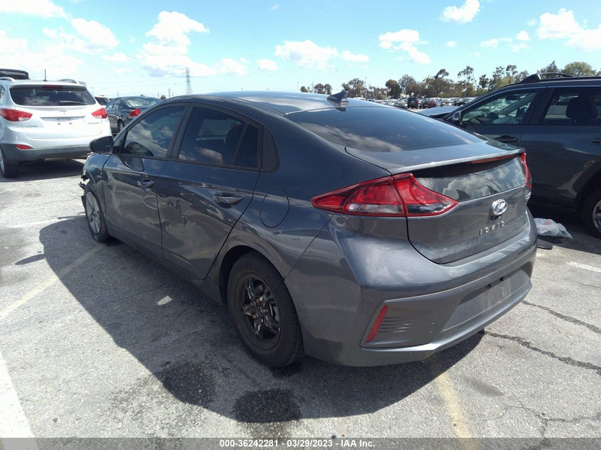 VIN KMHC65LC4LU208874 2020 HYUNDAI IONIQ HYBRID BLUE