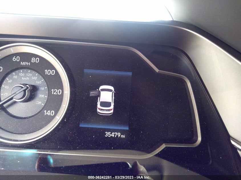 VIN KMHC65LC4LU208874 2020 HYUNDAI IONIQ HYBRID BLUE