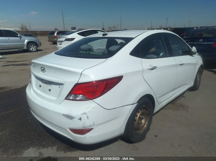2015 HYUNDAI ACCENT GLS - KMHCT4AE5FU830492